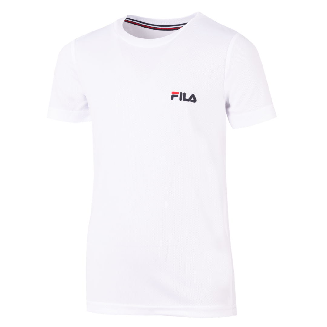Fila Logo T-shirt Small Kids - White