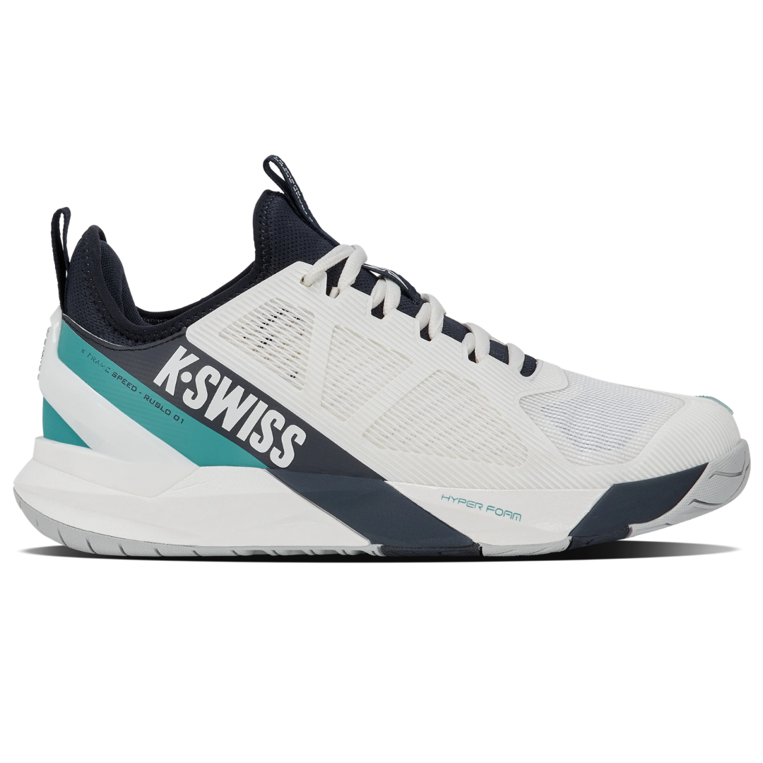 K-Swiss K-Frame Rublo All Court - Blanc De Blanc/Carbon/Baltic