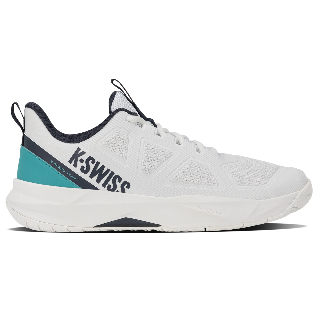 K-Swiss K-Frame Team All Court - White/Baltic/Carbon