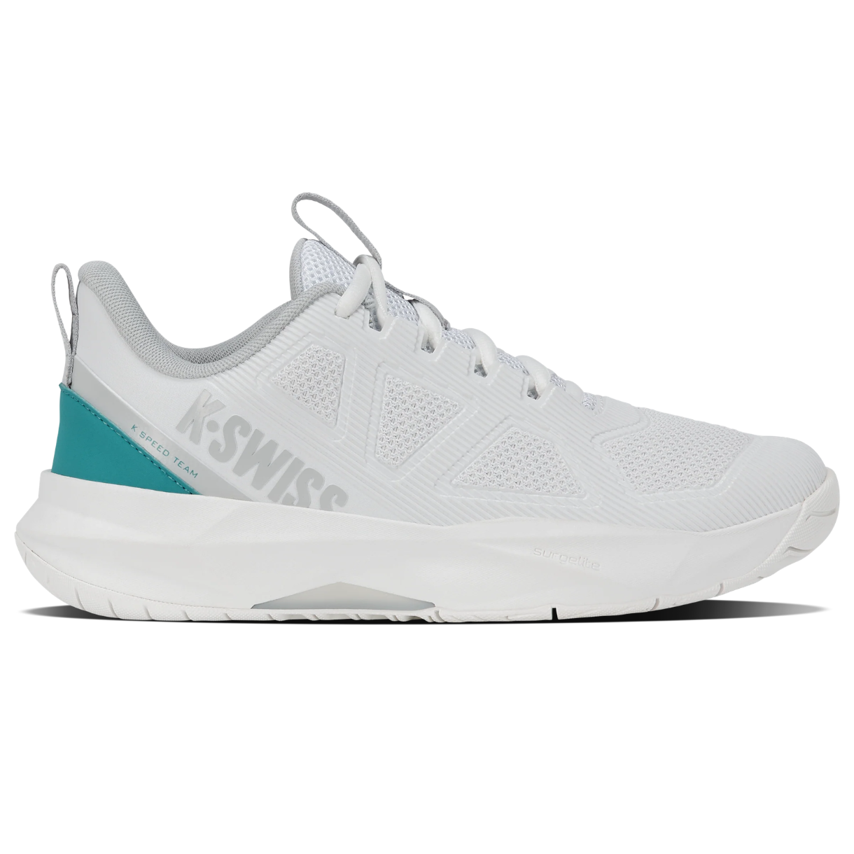 K-Swiss K-Frame Team All Court - White/Dawn Blue/Baltic
