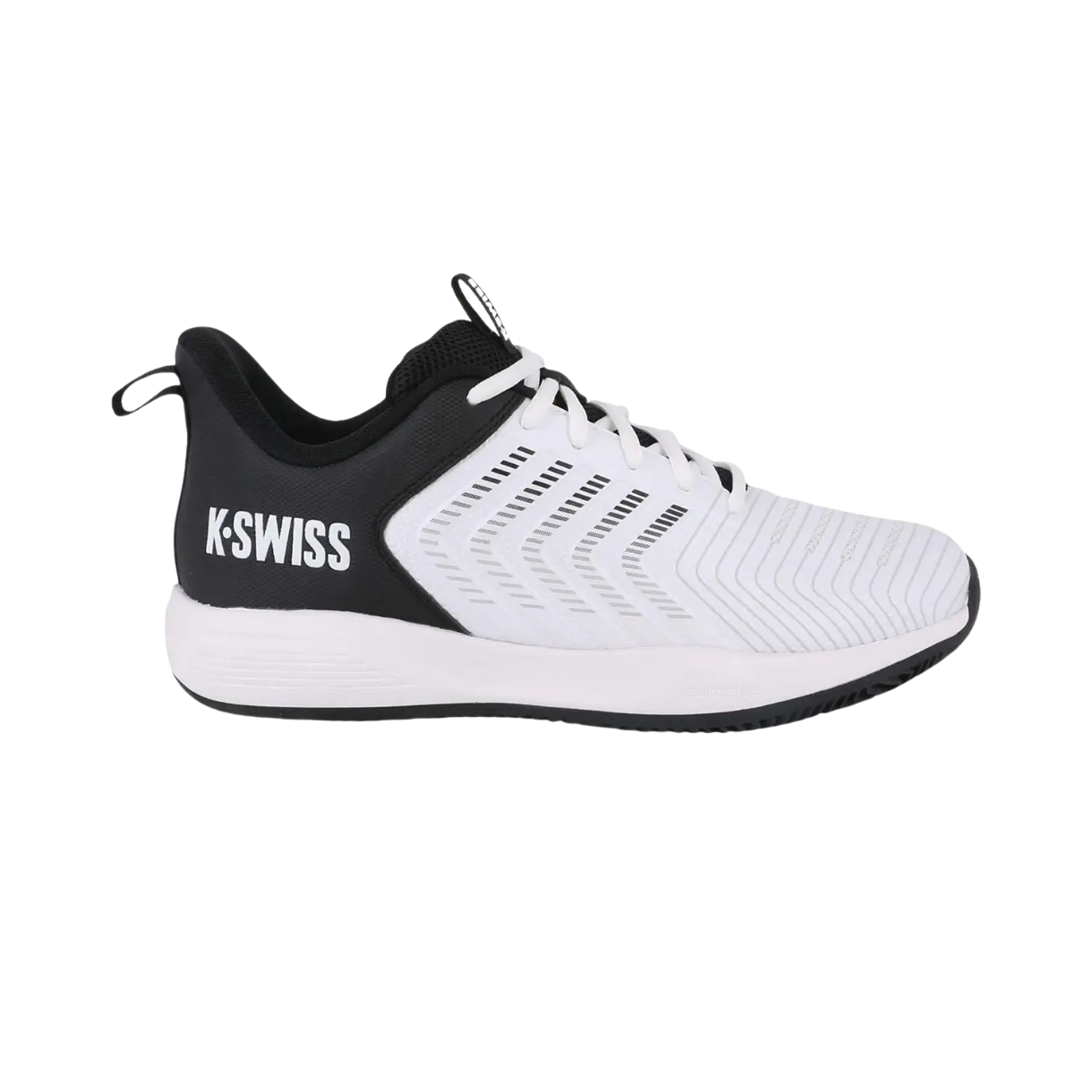 K-Swiss Ultrashot Light Clay Court - White/Carbon/Baltic