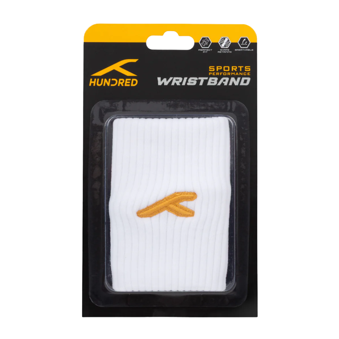 Hundred Wristband - White