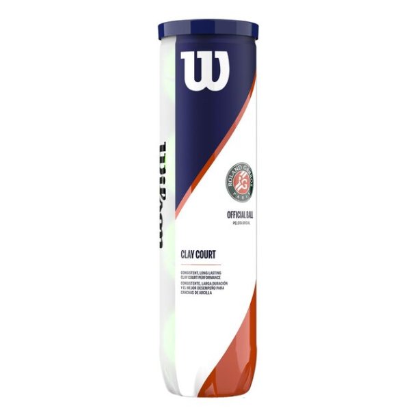 Wilson Roland Garros - Clay Court (4 bolde) 
