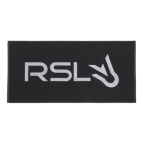 RSL Towel 50x100 - Sort/Hvid