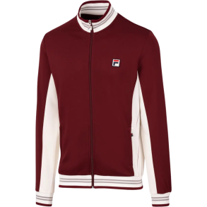 Fila Jacket Bjrn M - Cabernet/White