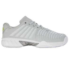 K-Swiss Express Light 3 W Clay Court - Gray Violet/White/Lime Green
