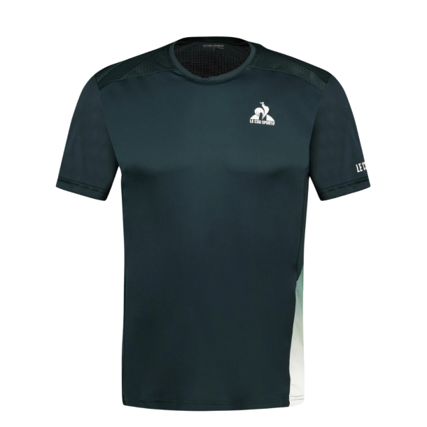 Le Coq Sportif Tennis Pro Tee - Scarab