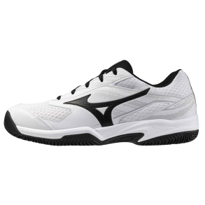 Mizuno Breakshot 5 Clay Court - White/Harbor Mist