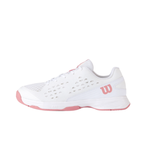 Wilson Rush Pro Jr. All Court - White/Mauveglow