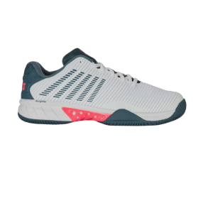 K-Swiss Hypercourt Express 2 Clay - White/Stargazer/Neon Blaze