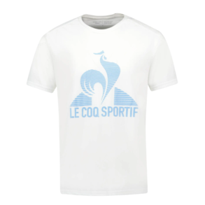 Le Coq Sportif Heritage Tee - White/Blue