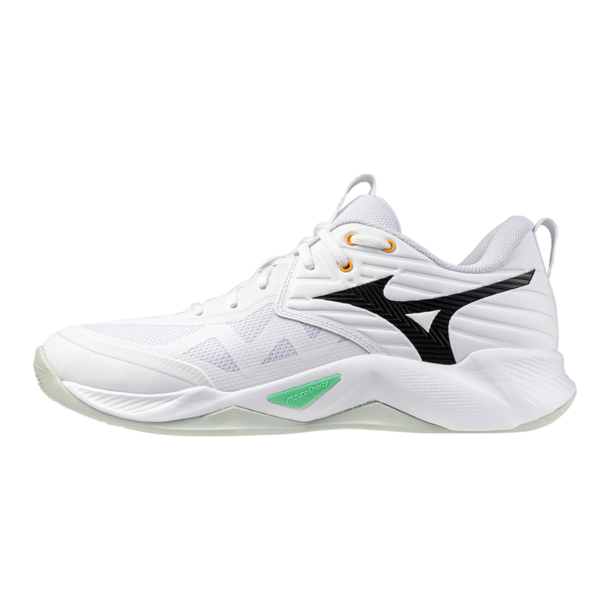 Mizuno Wave Momentum Pro - Hvid/Sort/Frost Emerald