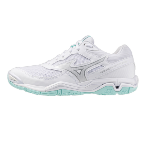Mizuno Wave Phantom 3 Dame - Hvid/Blue Tint