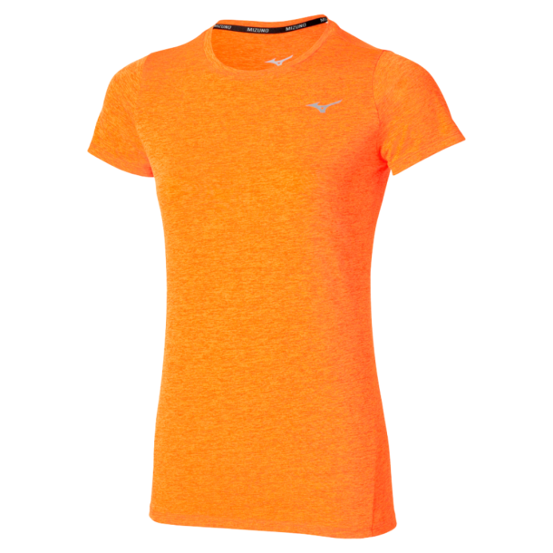 Mizuno Impulse Core Tee Dame - Tangelo