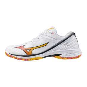 Mizuno Wave Claw 3 Unisex - White/Citrus/Calypso Coral
