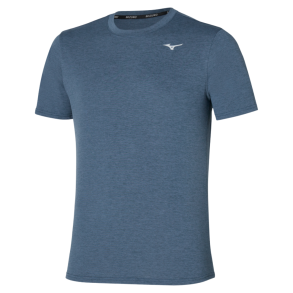 Mizuno Impulse Core Tee Herre - Vintage Indigo