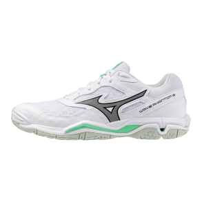 Mizuno Wave Phantom 3 Unisex - White/Black/Frozen Emerald