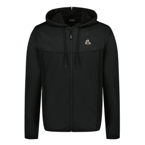 Le Coq Sportif Tech Hoody - Black