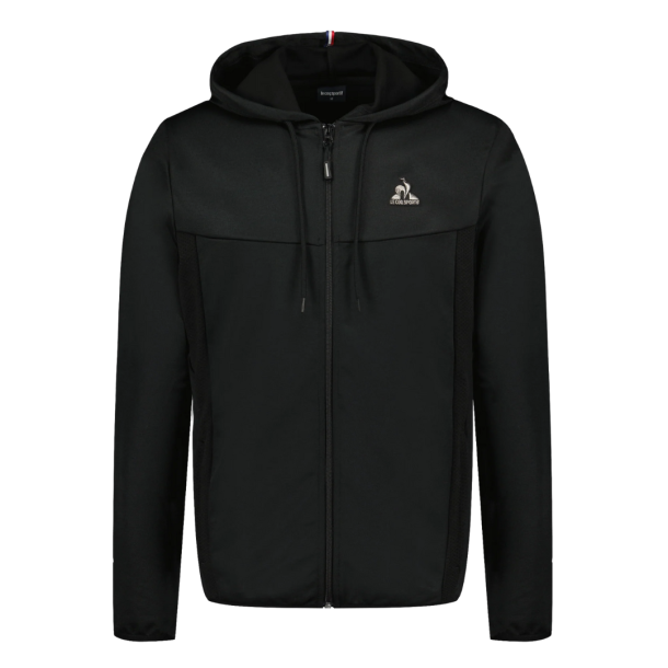 Le Coq Sportif Tech Hoody - Black