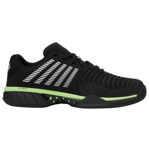K-Swiss Express Light 3 All Court - Black/Soft Neon Green