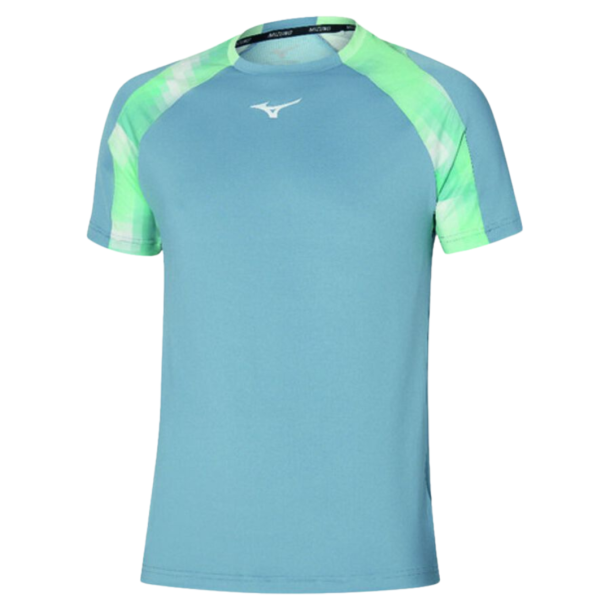 Mizuno Frontier Shadow Tee Herre - Citadel