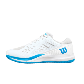 Wilson Rush Pro Ace All Court - White/White/Atomic Blue