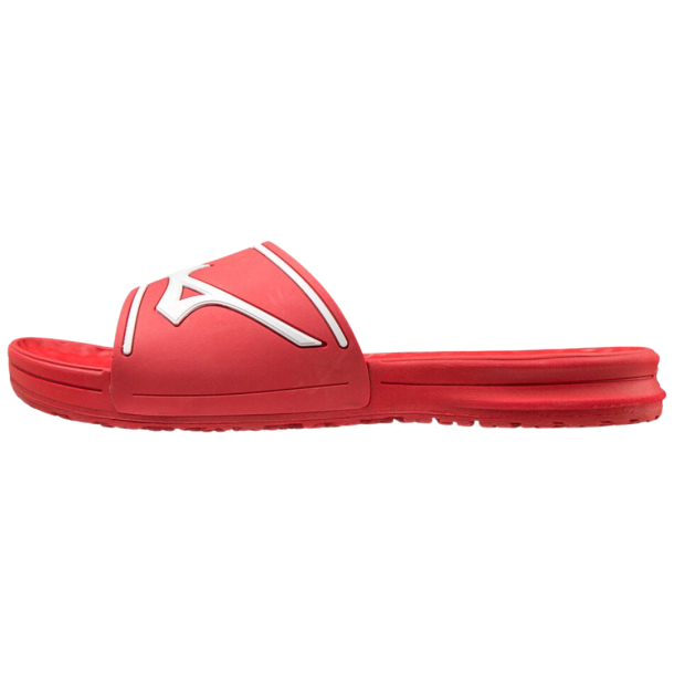 Mizuno Relax Slide 2 Unisex - Flash Red/White