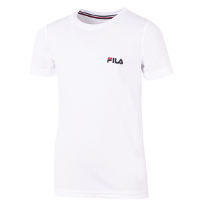 Fila Logo T-shirt Small Kids - White
