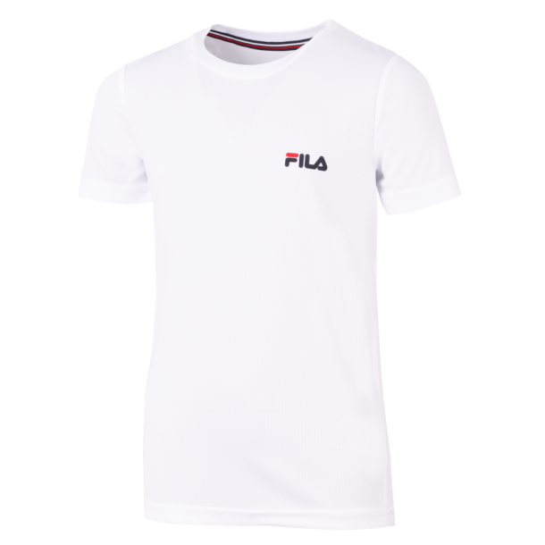 Fila Logo T-shirt Small Kids - White