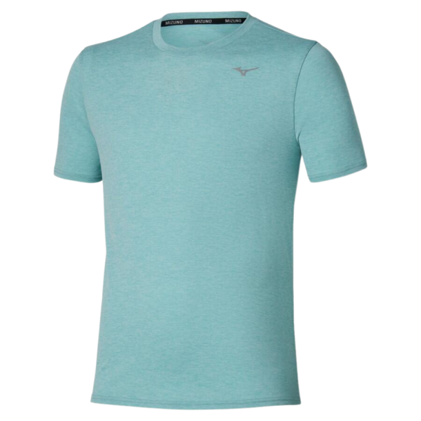 Mizuno Impulse Core Tee Herre - Aquifer