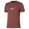 Mizuno Short Sleeve Tee Herre - Copper Brown
