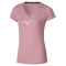 Mizuno Short Sleeve Tee Dame - Rose Elegance