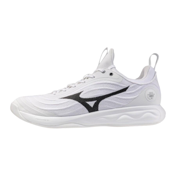 Mizuno Wave Luminous Elite Unisex - White/Metallic Gray