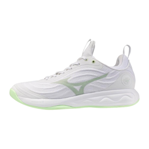 Mizuno Wave Luminous Elite Dame - White/Aqua Gray/Ambrosia