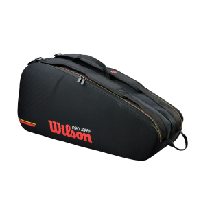 Wilson Pro Staff Classic 6PK Racket Bag - Black