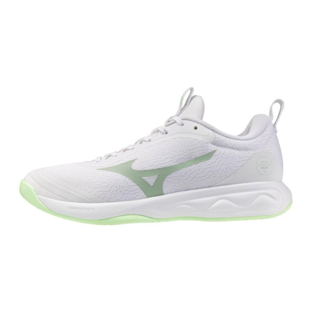 Mizuno Wave Luminous Pro Dame - White/Aqua Gray/Ambrosia