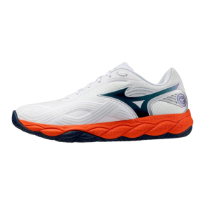 Mizuno Wave Enforce Court 2 All Court Unisex - White/Blue/Orange