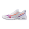 Mizuno Wave Exceed Tour 7 Clay Court Dame - White/Dahlia/Lava Orange