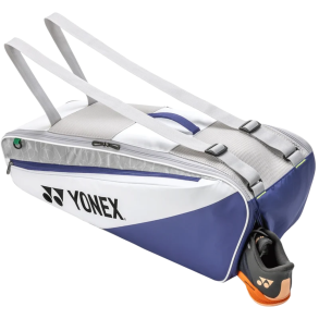 Yonex Club Racket Bag X6 - White/Blue