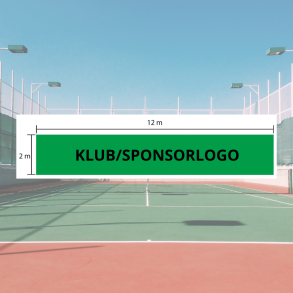 L�hegn 2x12m Inkl. sponsorlogo