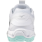 Mizuno Wave Stealth 6 Dame - Hvid/Blue tint