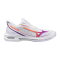 Mizuno Wave Exceed Tour 7 Clay Court Dame - White/Dahlia/Lava Orange