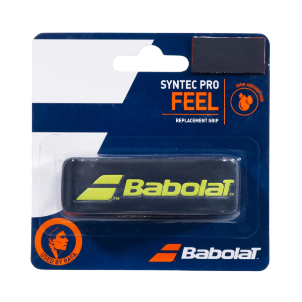Babolat Syntec Pro Replacement Grip - Black/Yellow