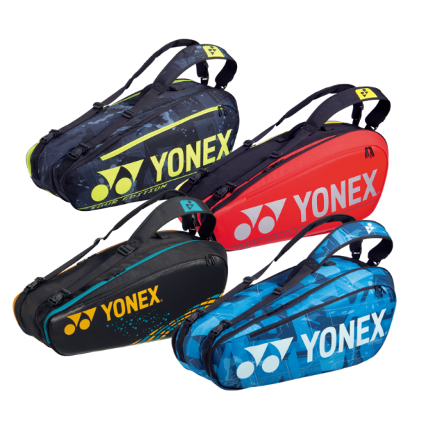 Yonex Pro Bag 6pcs. (4 farver) - 2 rum - - Transocean Sport A/S