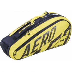 Babolat Pure Aero RH X 6 - Gul/Sort