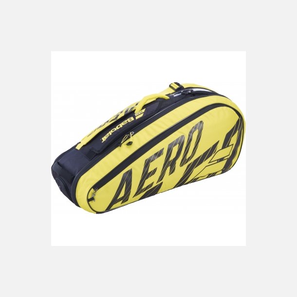 Babolat Pure Aero RH X 6 - Gul/Sort