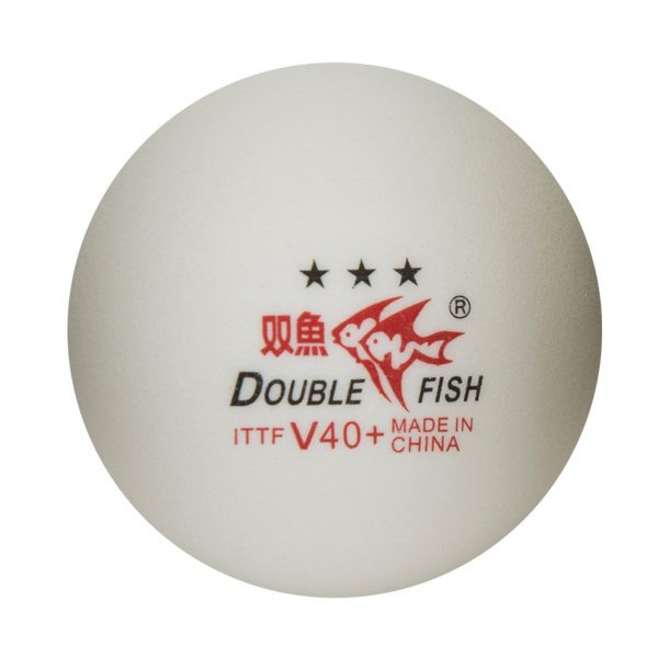 Double Fish 40+3 Stars Bordtennis Bolde (10stk)