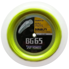 Yonex BG 65 200m - Yellow
