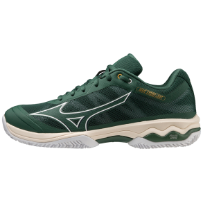 Mizuno Wave Exceed Light Clay Court Herre - White/Pineneedle