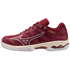 Mizuno Wave Exceed Light Clay Court Dame - Cabernet/Papyrus